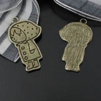  Colgante Caperucita Roja REF. CM0071 Medida 21 x 9 mm 0,50 Euros / Unidad 